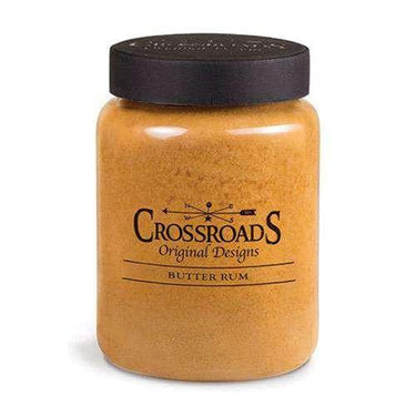 Butter Rum Jar Candle, 26oz - The Fox Decor